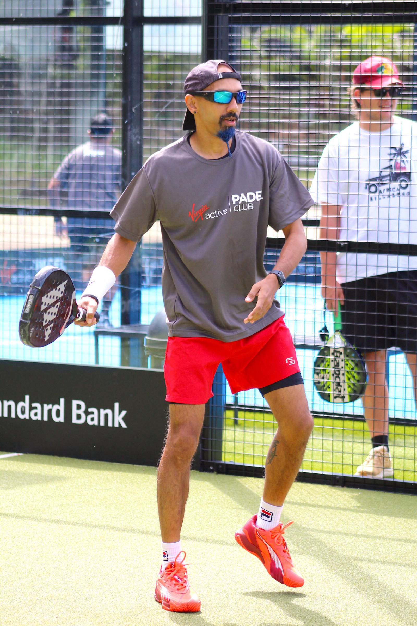 Gaje Rose, director and head coach of Racketeers Padel